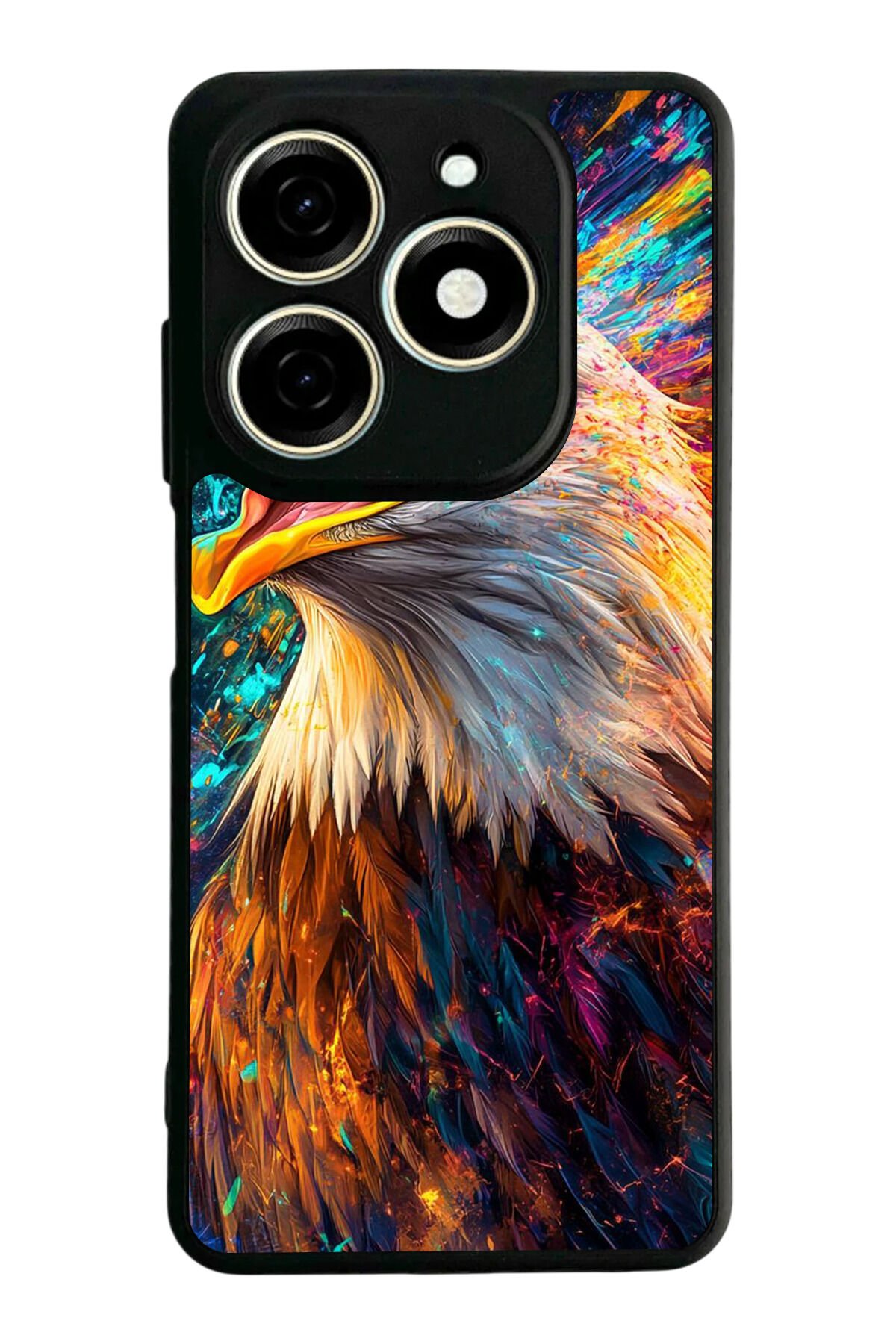 Tecno Spark 20/20C Uyumlu Besiktas Tasarımlı Glossy Premium Kılıf