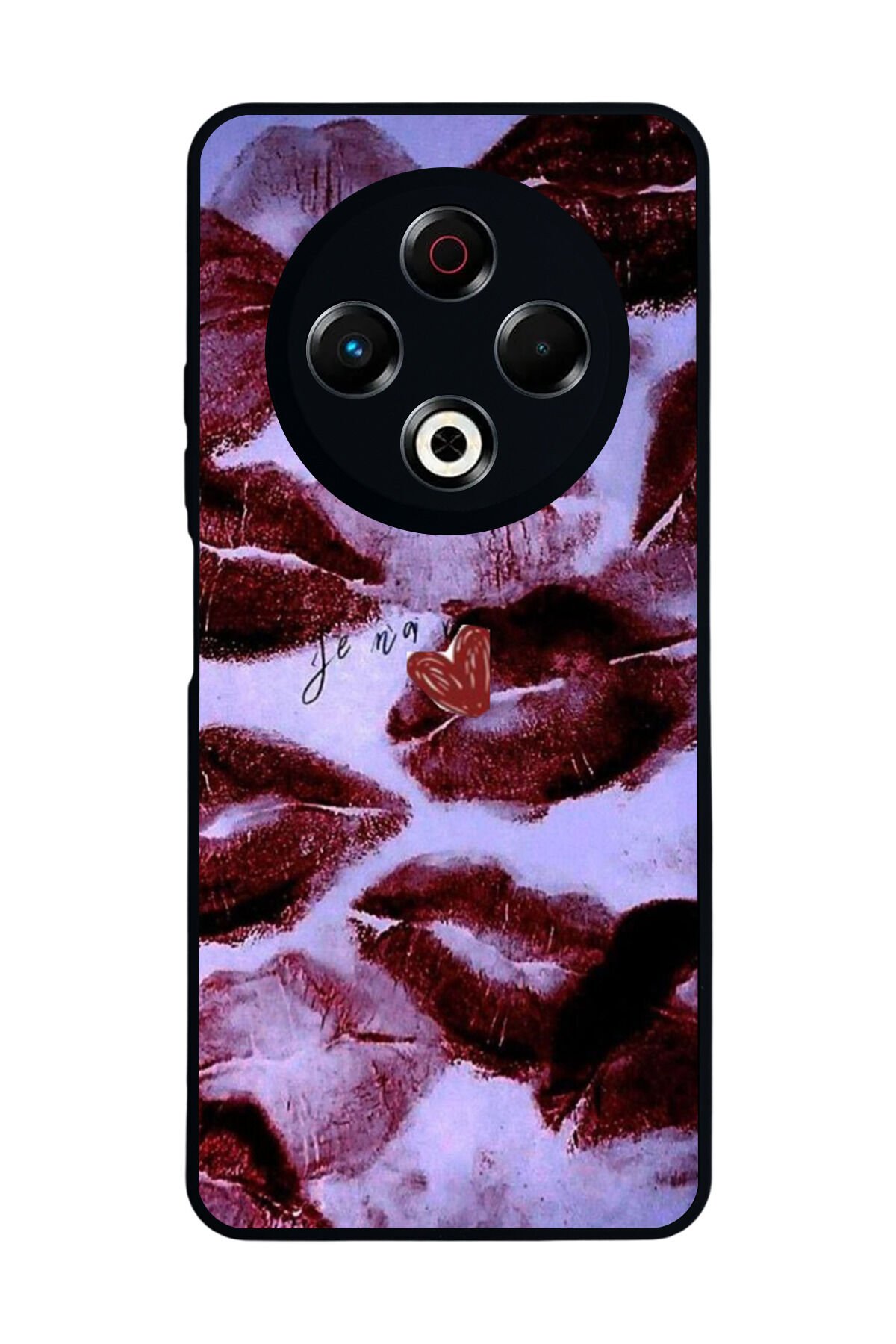 Tecno Spark 30 Uyumlu Dudak Tasarımlı Glossy Premium Kılıf