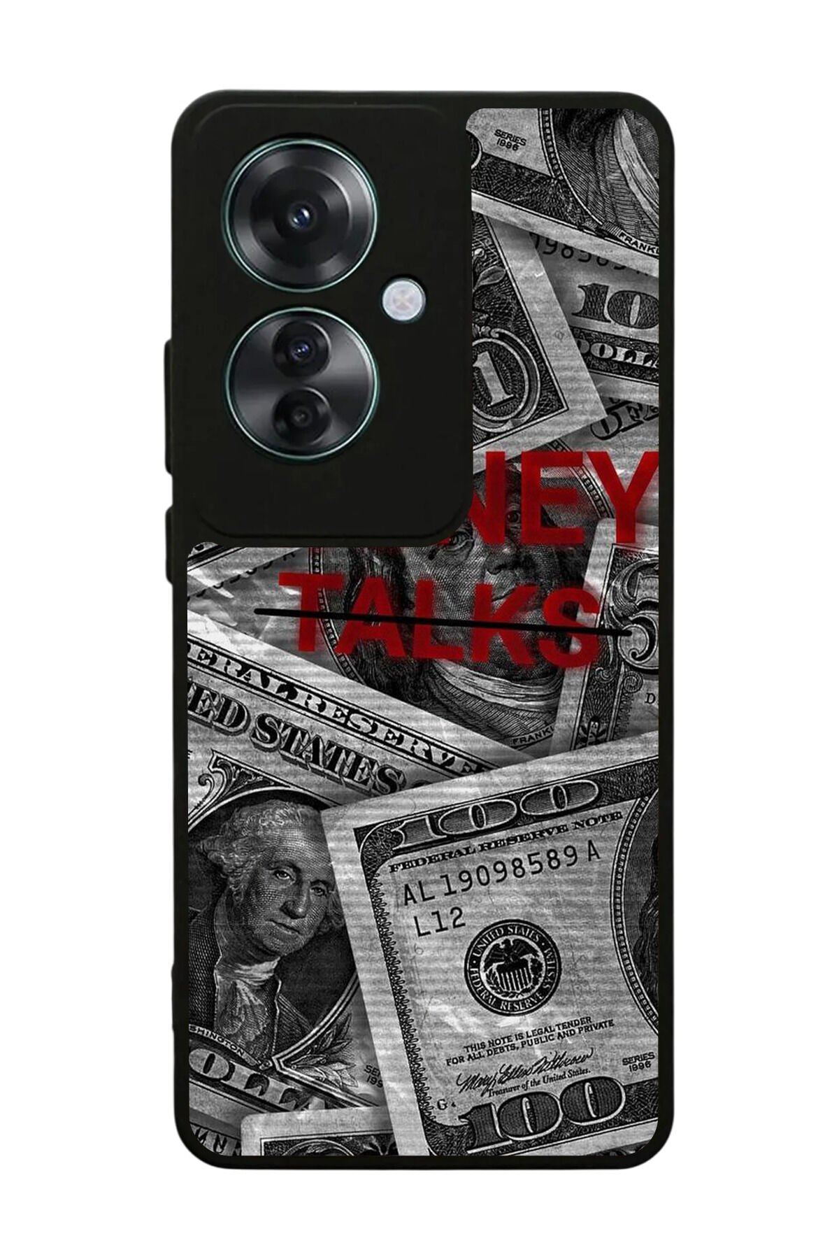 Oppo Reno 11F Uyumlu Money Para Tasarımlı Glossy Premium Kılıf