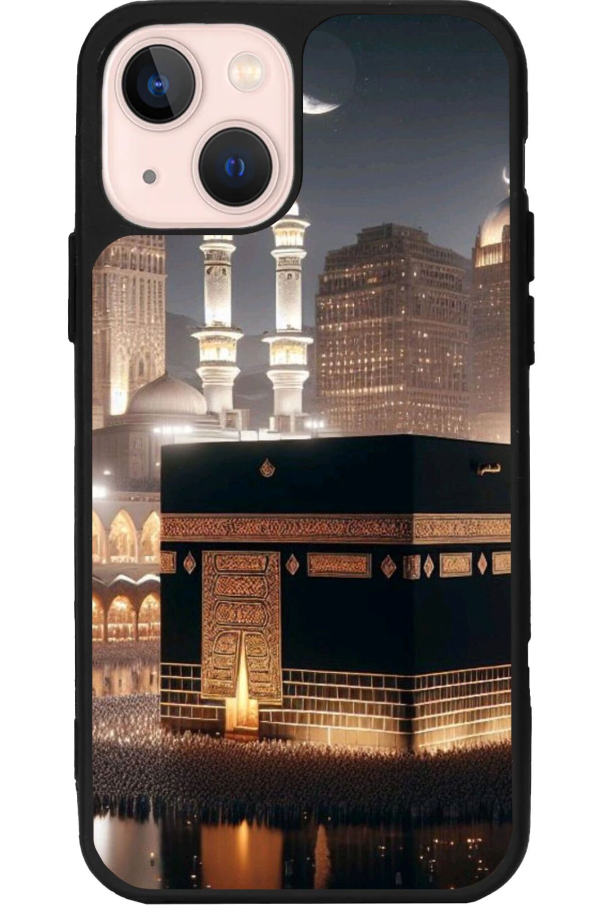 iPhone 13 Mat Siyah Uyumlu Kılıf – Yumuşak Silikon, Koruyucu, Şok Emici Kapak