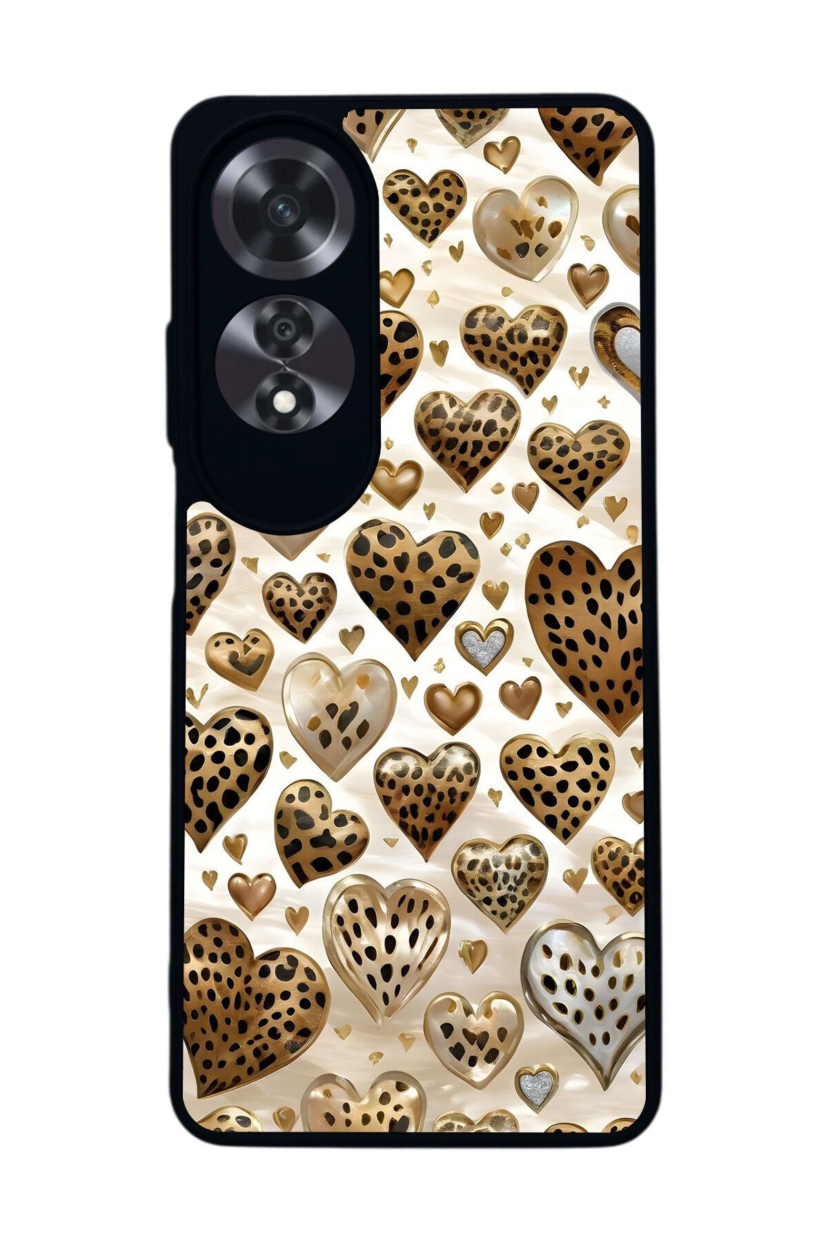 Oppo A60 Mat Siyah uyumlu Kılıf – Yumuşak Silikon, Koruyucu, Şok Emici Kapak