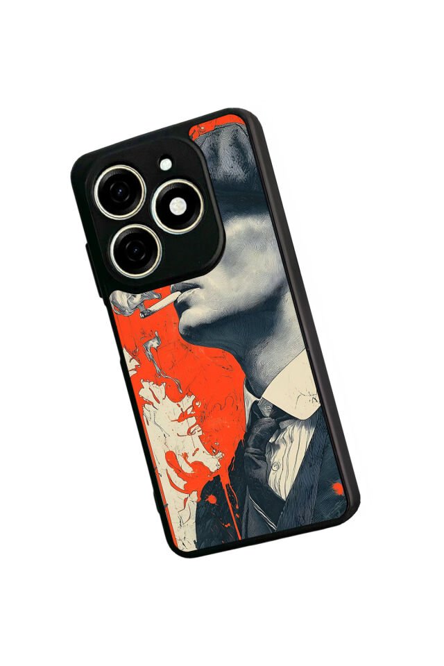 Infınıx Smart 8 Pro Uyumlu Peaky Blinders Tasarımlı Glossy Premium Kılıf
