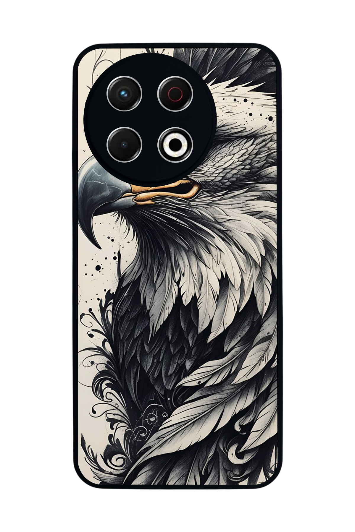 Tecno Spark 30 Pro Uyumlu Besiktas Tasarımlı Glossy Premium Kılıf