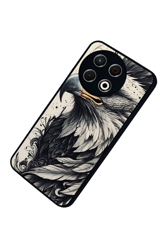 Tecno Spark 30 Pro Uyumlu Besiktas Tasarımlı Glossy Premium Kılıf