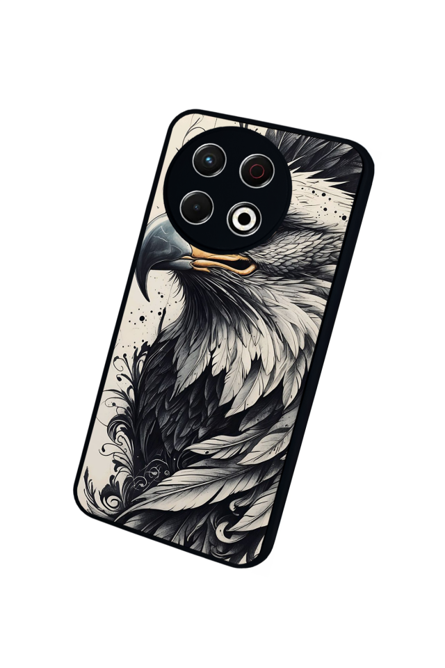 Tecno Spark 30 Pro Uyumlu Besiktas Tasarımlı Glossy Premium Kılıf