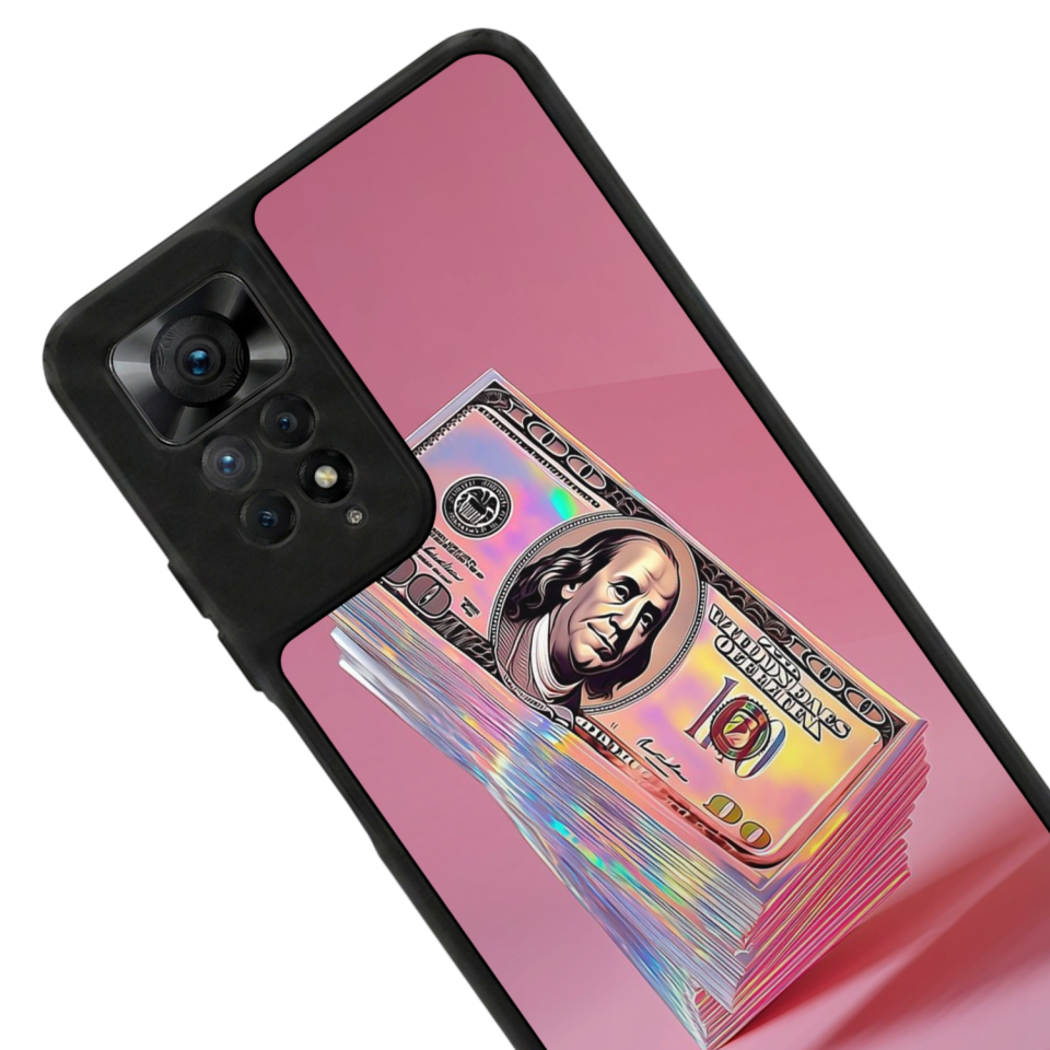 Xiaomi Redmi Note 12 Pro Uyumlu Money Para Tasarımlı Glossy Premium Kılıf