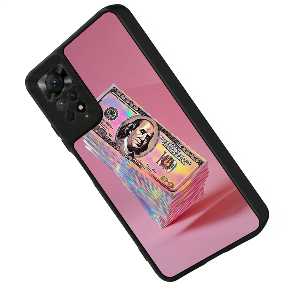 Xiaomi Redmi Note 12 Pro Uyumlu Money Para Tasarımlı Glossy Premium Kılıf