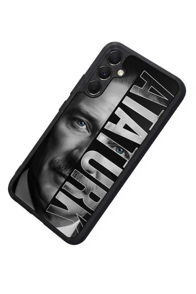 Samsung Galaxy A34 Uyumlu Mustafa Kemal Ataturk Tasarımlı Glossy Premium Kılıf
