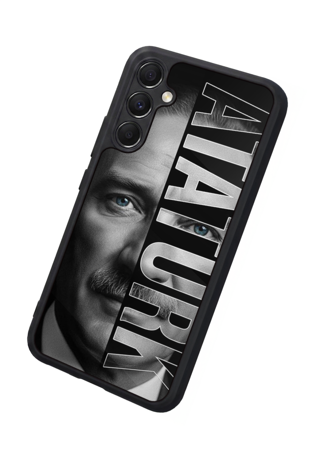 Samsung Galaxy A34 Uyumlu Mustafa Kemal Ataturk Tasarımlı Glossy Premium Kılıf