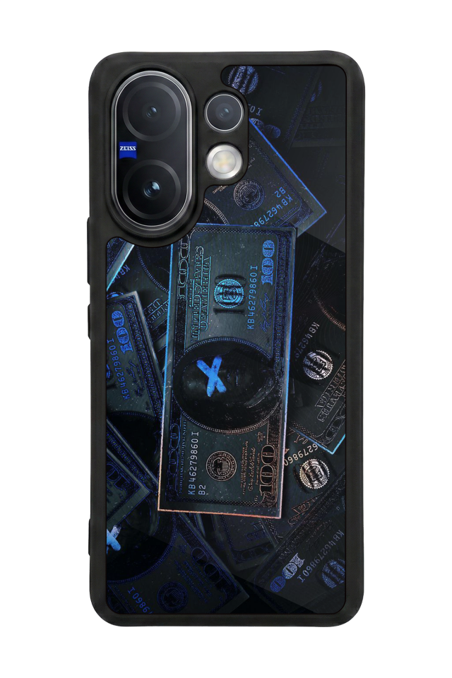 Vivo V60 Uyumlu Para Tasarımlı Glossy Premium Kılıf