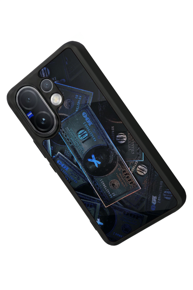 Vivo V60 Uyumlu Para Tasarımlı Glossy Premium Kılıf