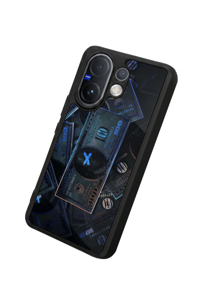 Vivo V60 Uyumlu Para Tasarımlı Glossy Premium Kılıf