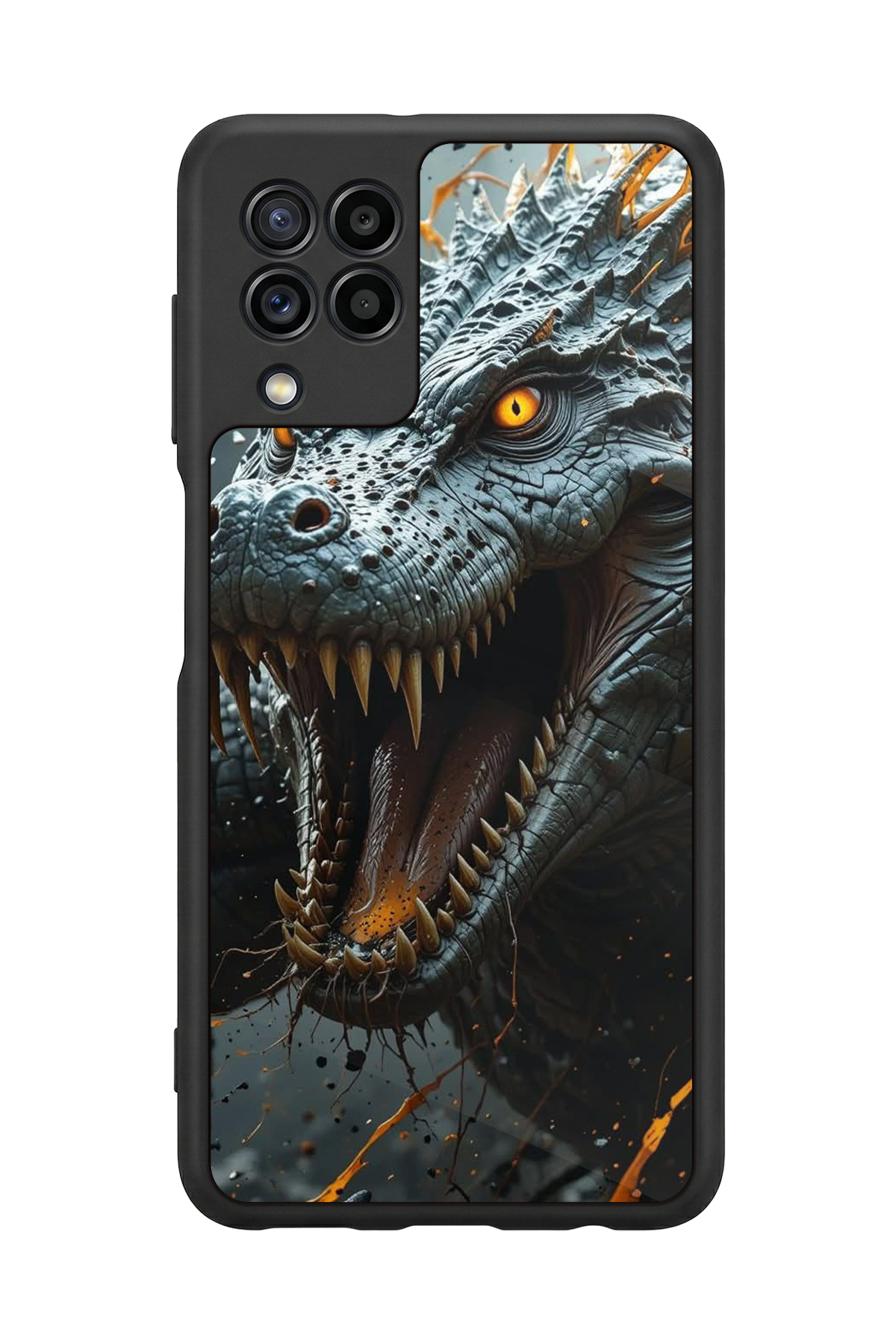 Samsung Galaxy M22 Uyumlu T-ReSamsung Galaxy M22 Tasarımlı Glossy Premium Kılıf