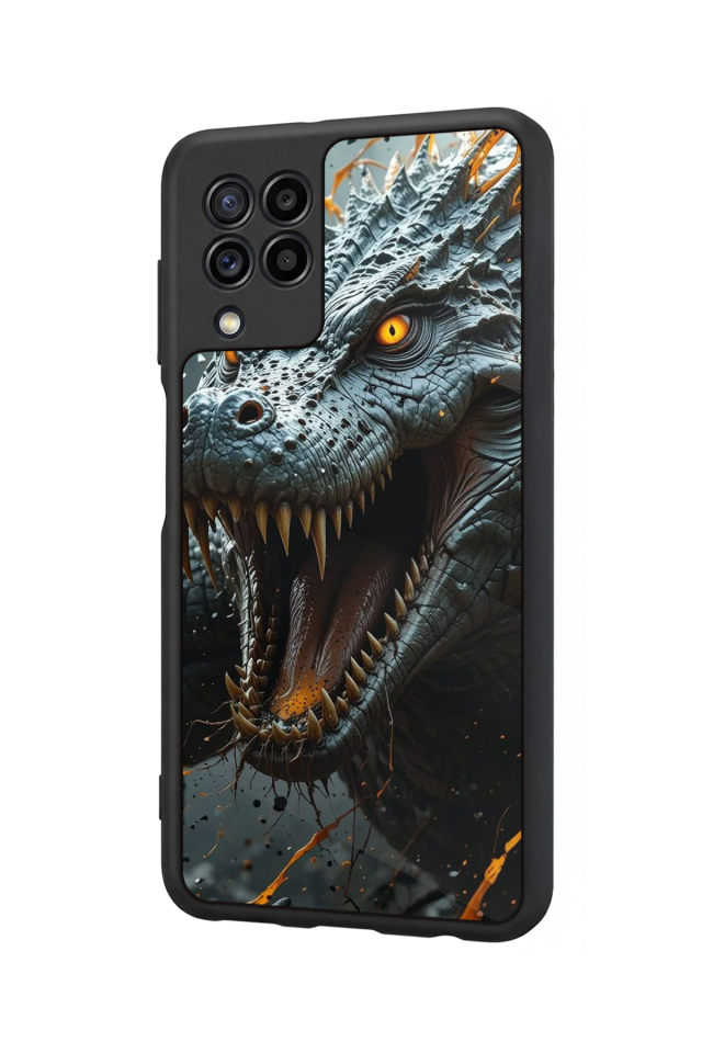 Samsung Galaxy M22 Uyumlu T-ReSamsung Galaxy M22 Tasarımlı Glossy Premium Kılıf