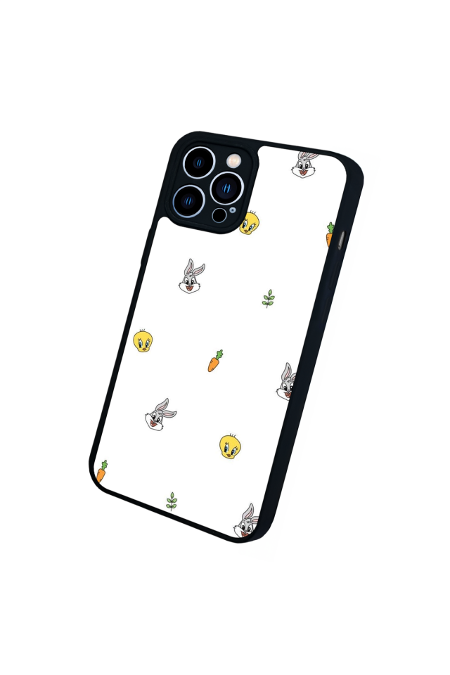 iPhone 12 Pro Max Uyumlu Tweety Tasarımlı Glossy Premium Kılıf