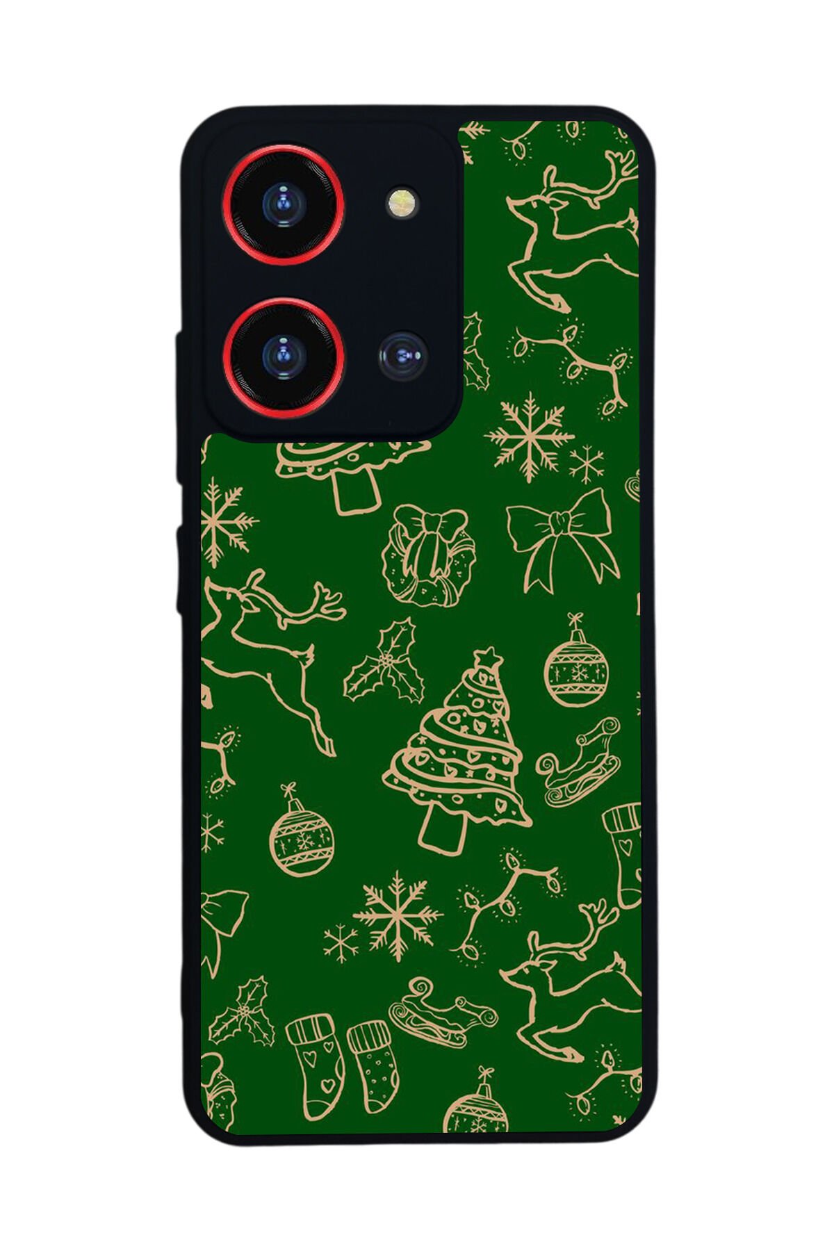 Reeder S19 Max Pro S 108MP Uyumlu Yilbasi Christmas Tasarımlı Glossy Premium Kılıf