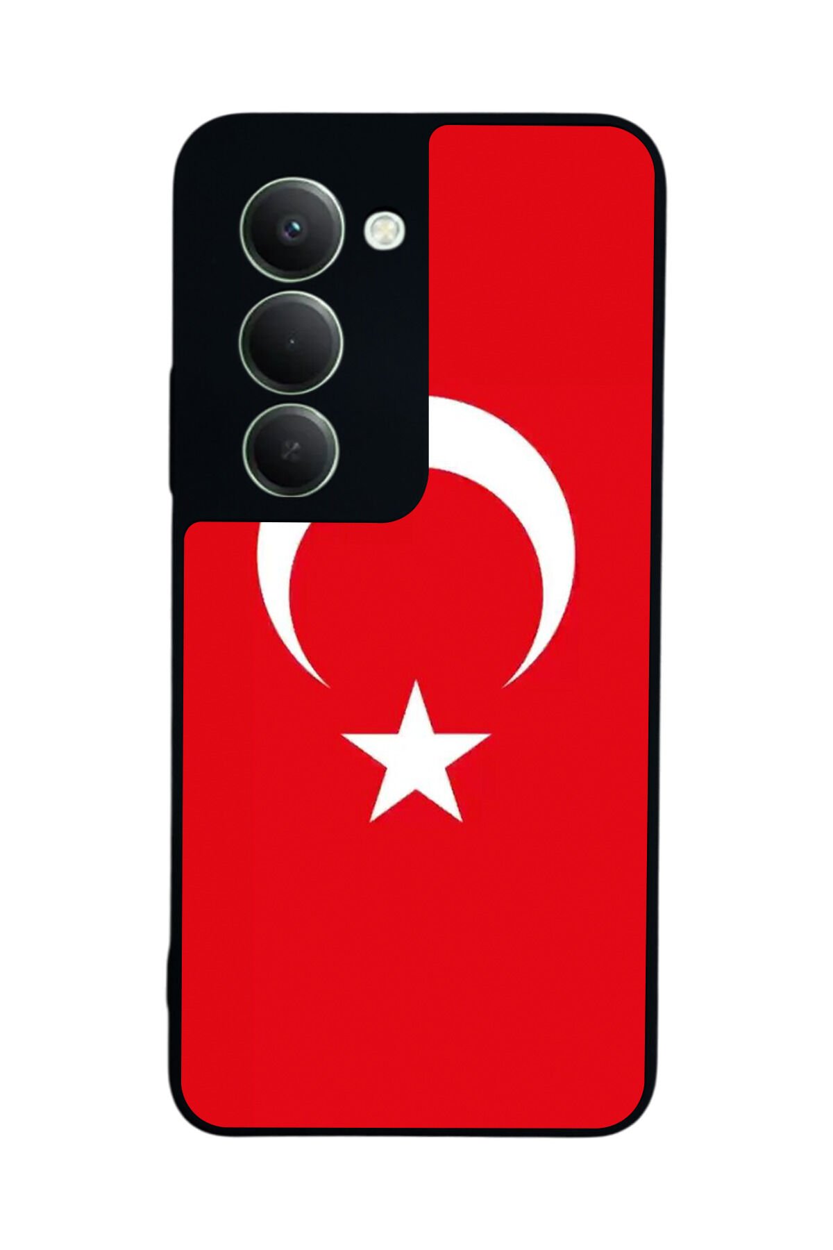 Xiaomi Redmi 15 5G Uyumlu Türk Bayragi Tasarımlı Glossy Premium Kılıf