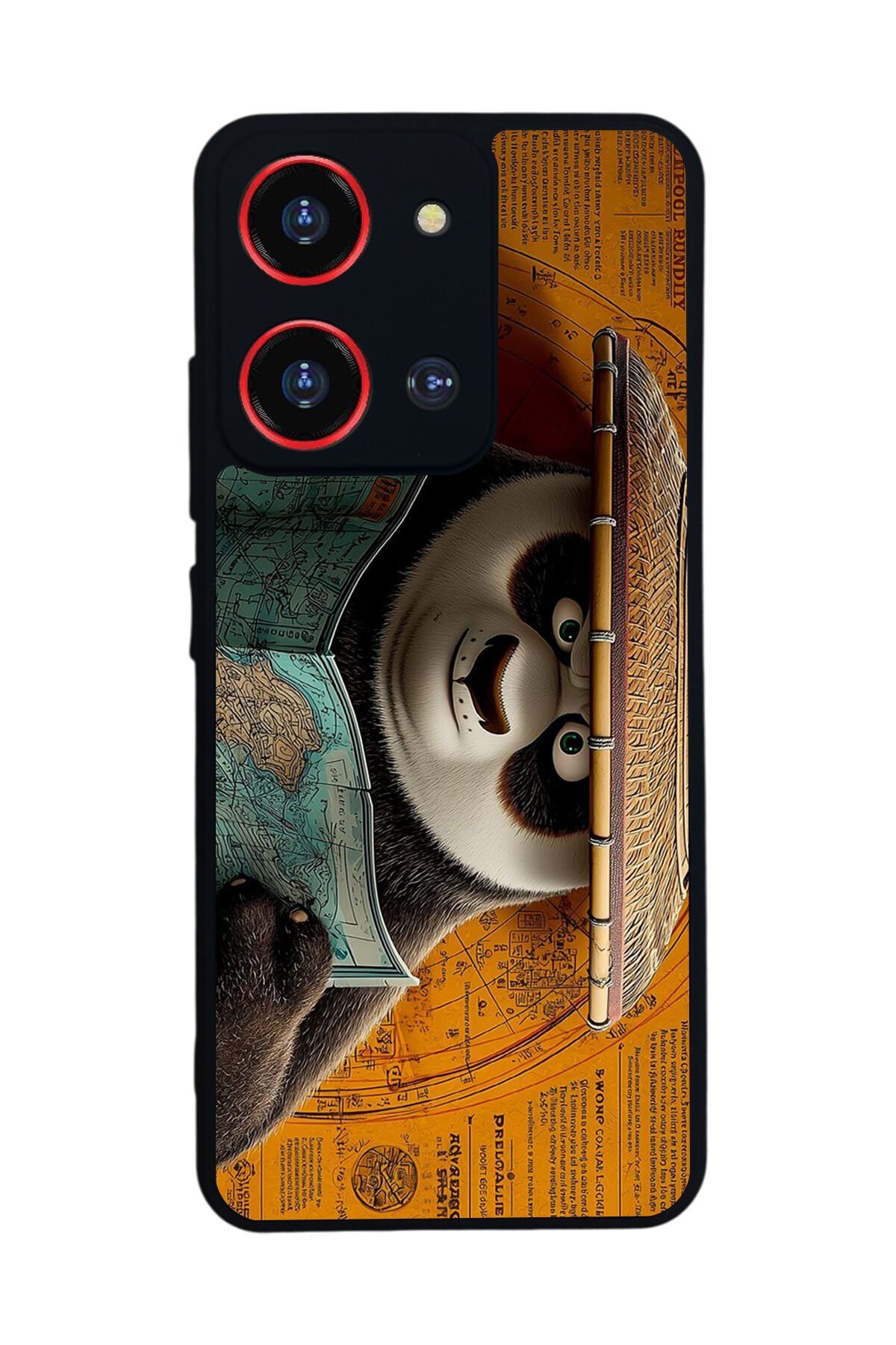 Reeder S19 Max Pro S ZOOM Uyumlu Kung Fu Panda Tasarımlı Glossy Premium Kılıf