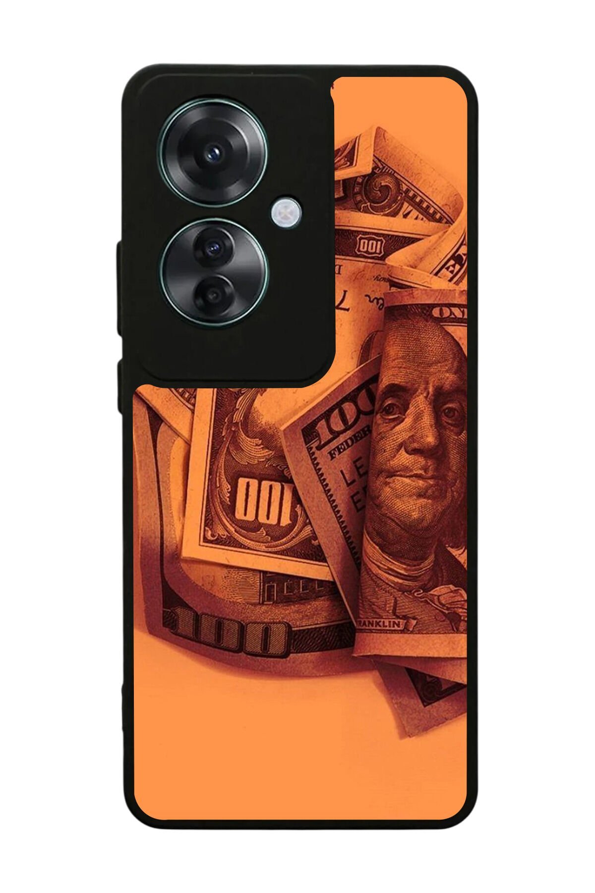 Oppo Reno 11F Uyumlu Money Para Tasarımlı Glossy Premium Kılıf