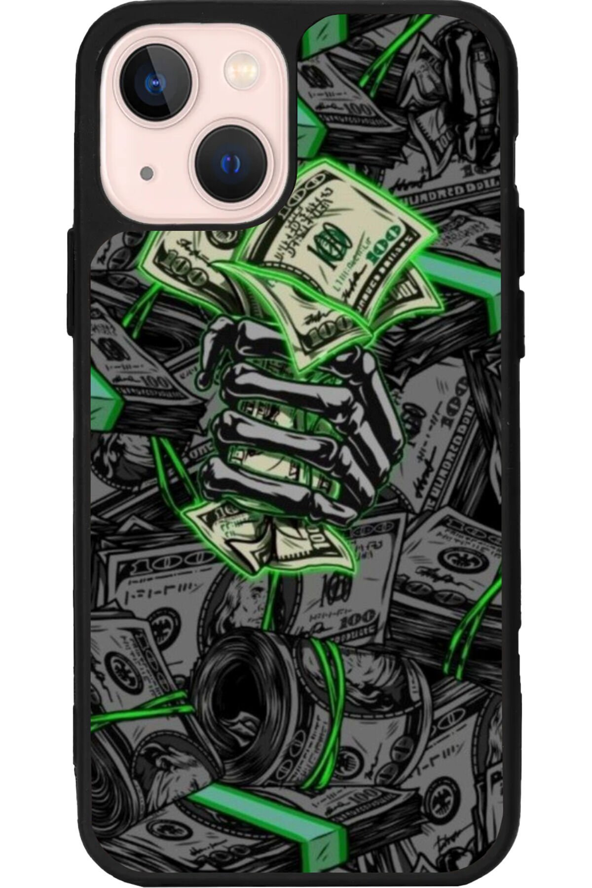 iPhone 13 Mat Siyah Uyumlu Kılıf – Yumuşak Silikon, Koruyucu, Şok Emici Kapak
