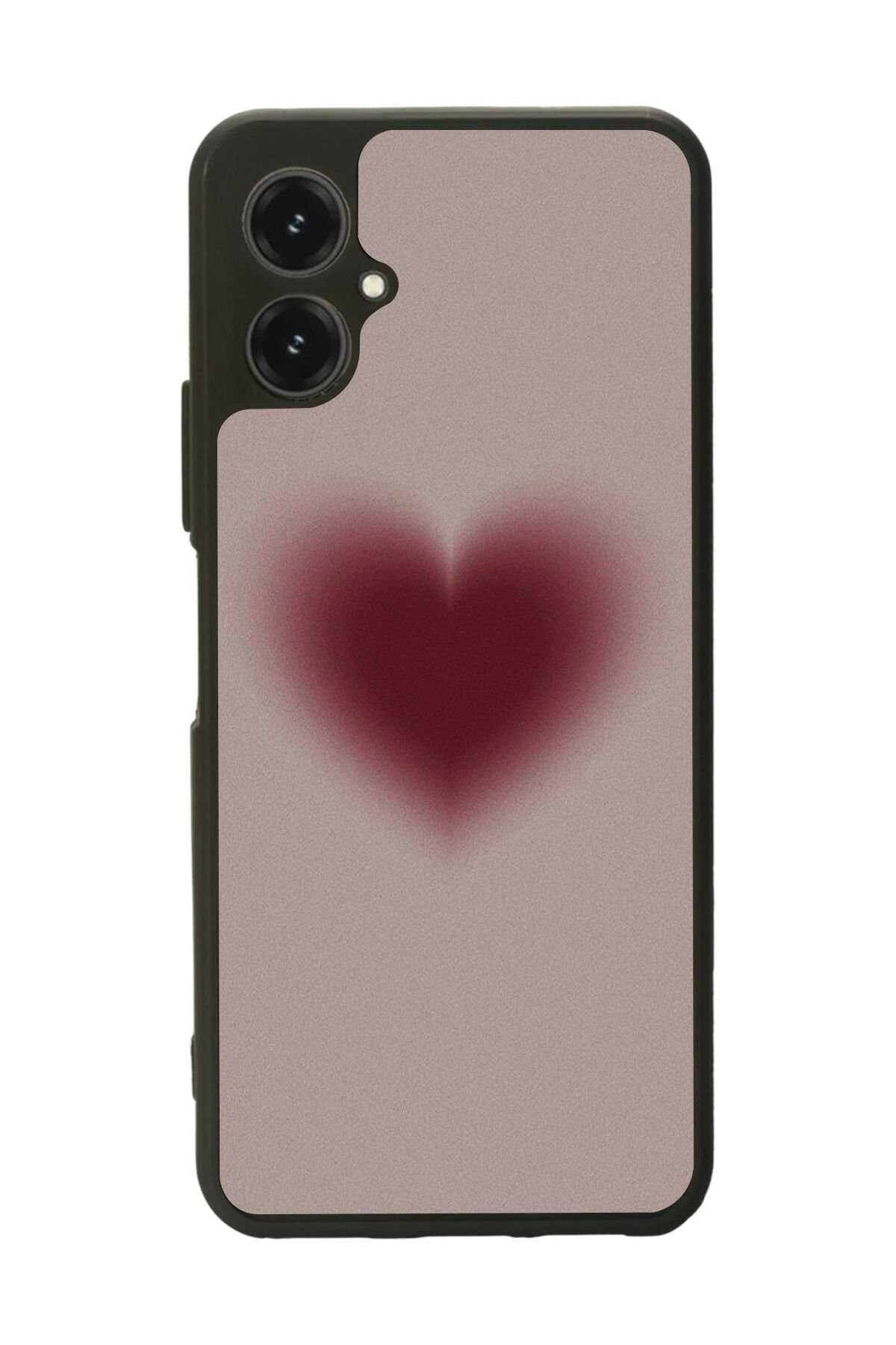 Omix X5 Uyumlu Kalp Love Tasarımlı Glossy Premium Kılıf