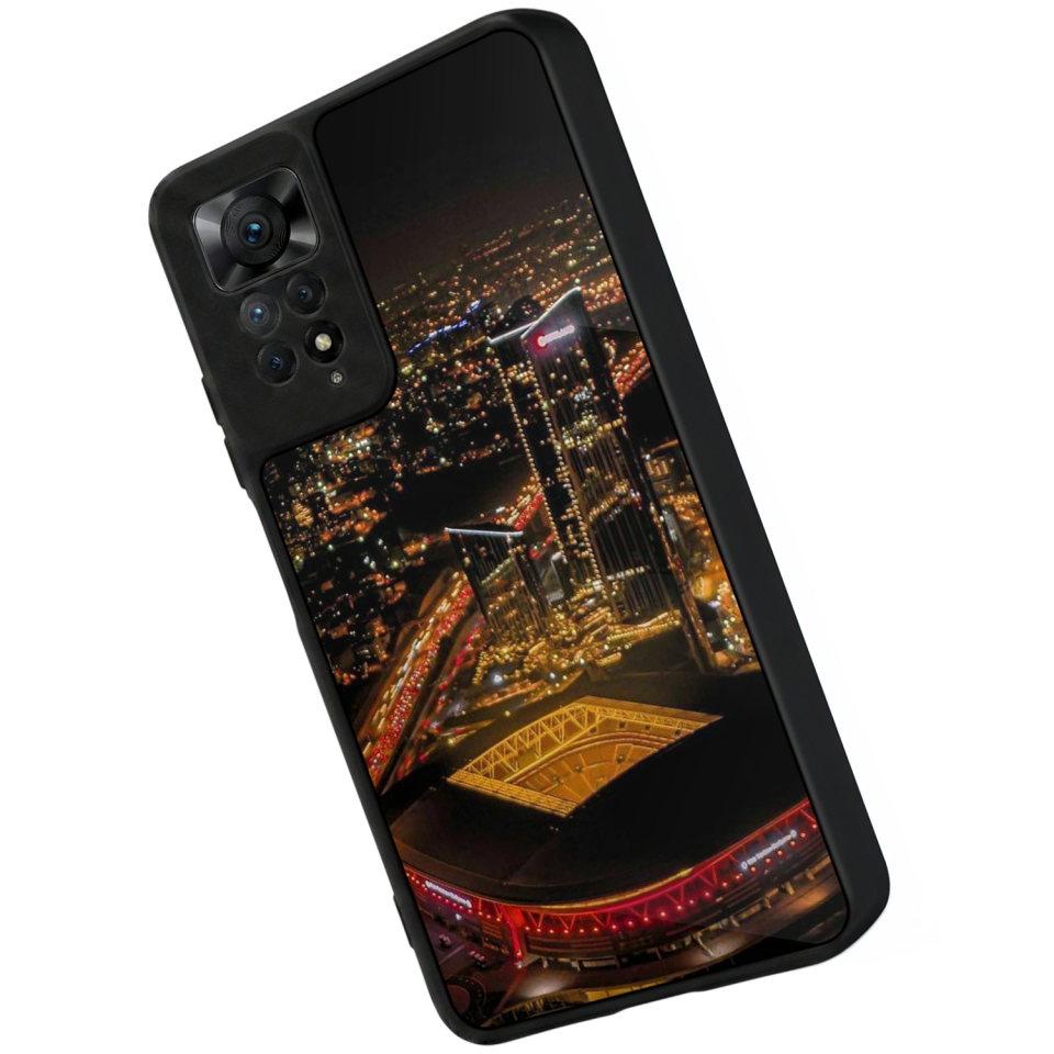 Xiaomi Redmi Note 11 Pro Uyumlu Aslan Tasarımlı Glossy Premium Kılıf
