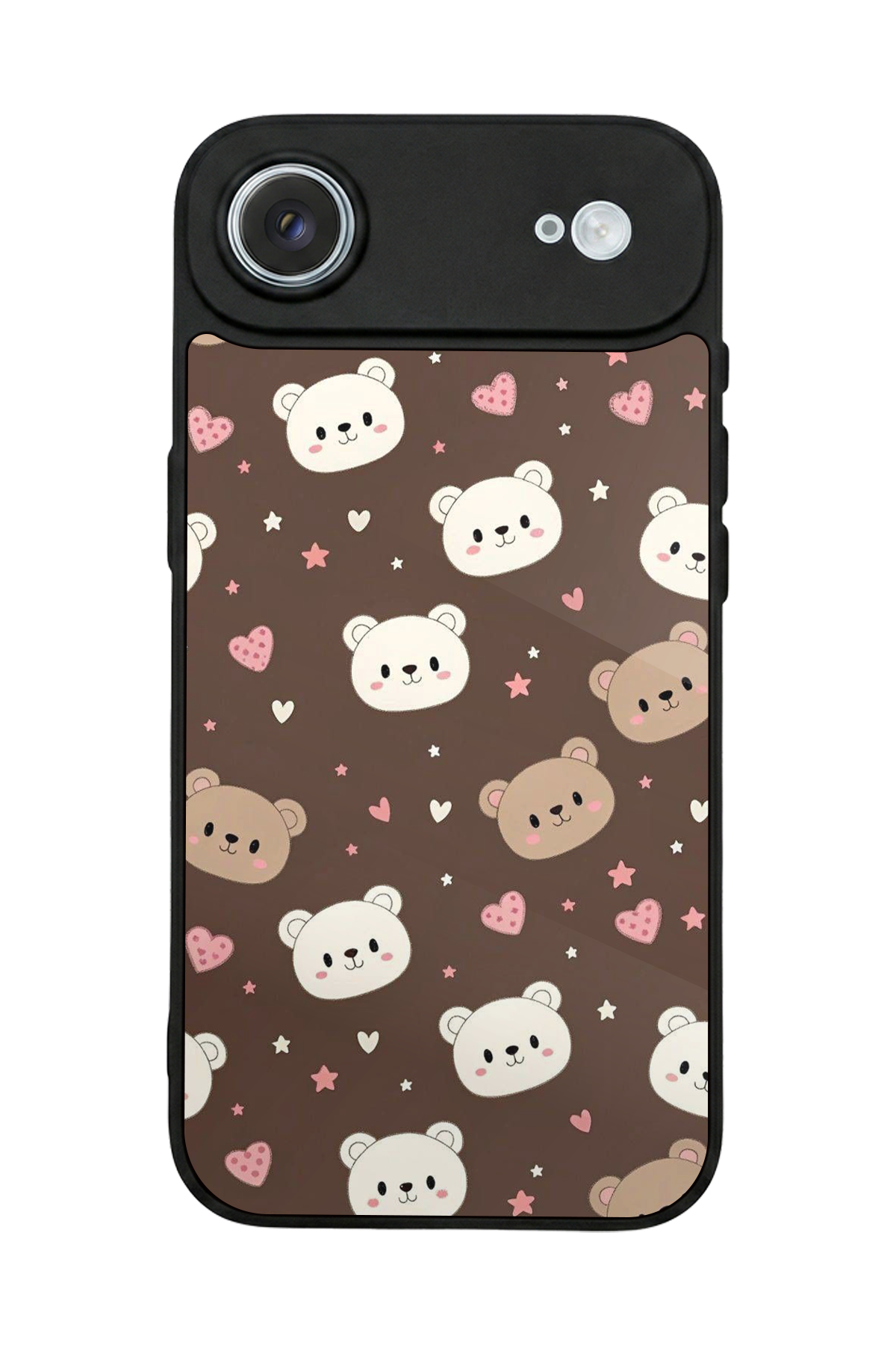 iPhone 17 Air Uyumlu Ayı Tasarımlı Glossy Premium Kılıf