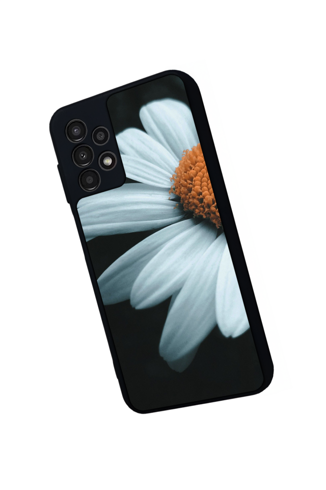 Samsung Galaxy A23 Uyumlu Cicek Tasarımlı Glossy Premium Kılıf