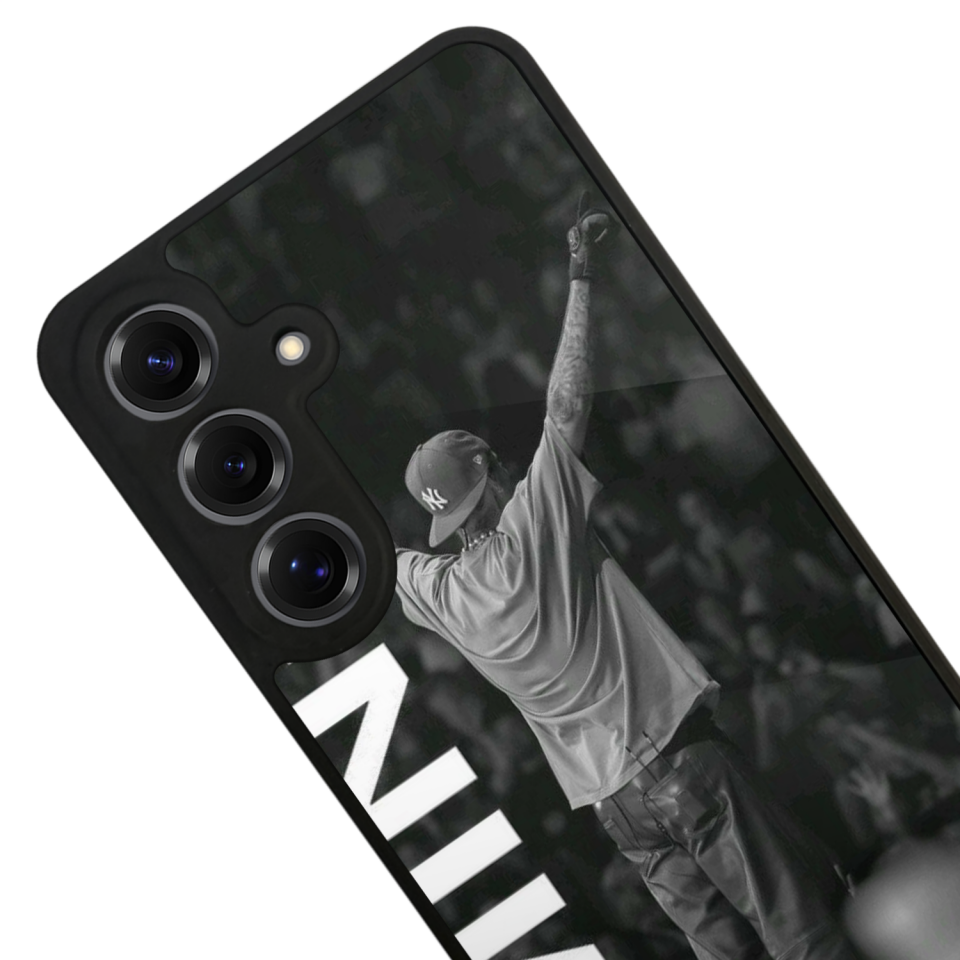 Samsung Galaxy S25 Uyumlu Eminem Tasarımlı Glossy Premium Kılıf