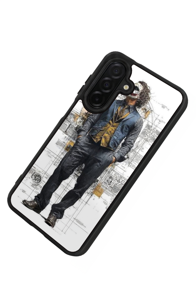 Samsung Galaxy A56 Uyumlu Joker Tasarımlı Glossy Premium Kılıf