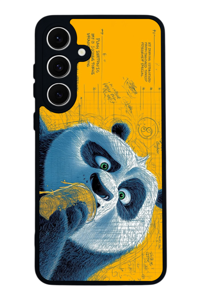 Samsung Galaxy S24 FE Uyumlu Kung Fu Panda Tasarımlı Glossy Premium Kılıf