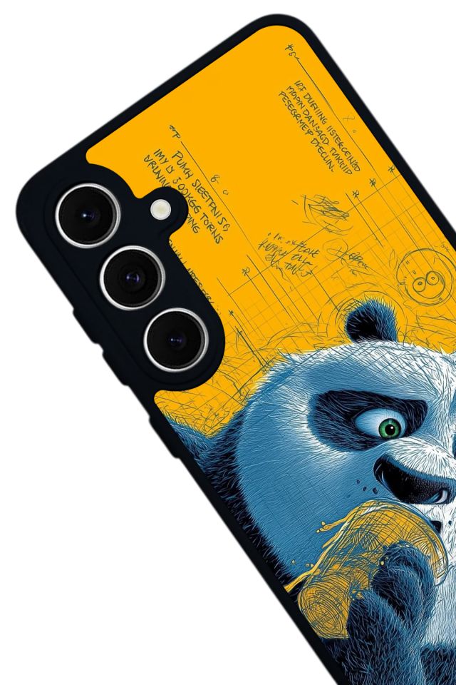 Samsung Galaxy S24 FE Uyumlu Kung Fu Panda Tasarımlı Glossy Premium Kılıf