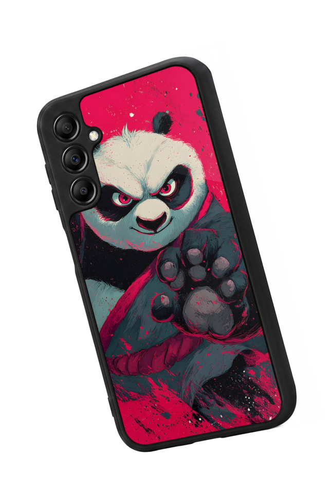 Samsung Galaxy A14 Uyumlu Kung Fu Panda Tasarımlı Glossy Premium Kılıf