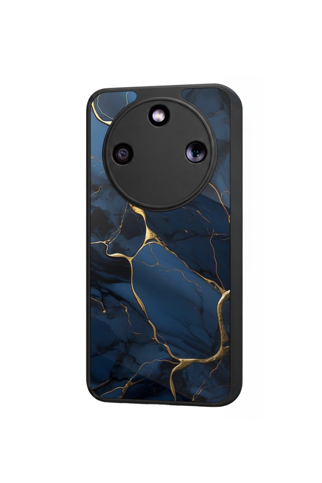 Honor Magic 8 Lite Uyumlu Mermer Marble Tasarımlı Glossy Premium Kılıf