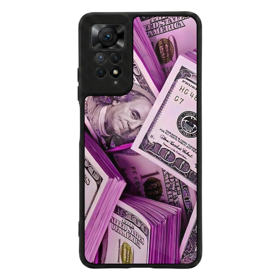 Xiaomi Redmi Note 12 Pro Uyumlu Money Para Tasarımlı Glossy Premium Kılıf