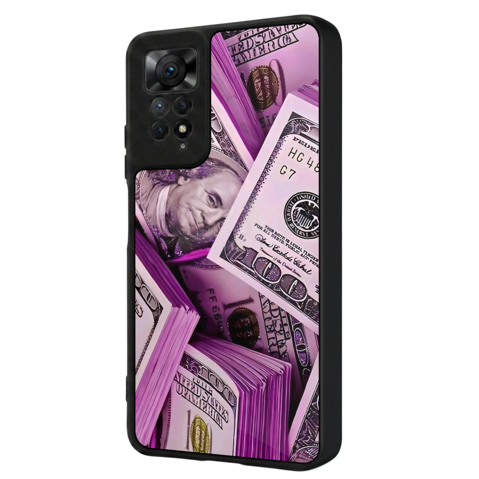 Xiaomi Redmi Note 12 Pro Uyumlu Money Para Tasarımlı Glossy Premium Kılıf