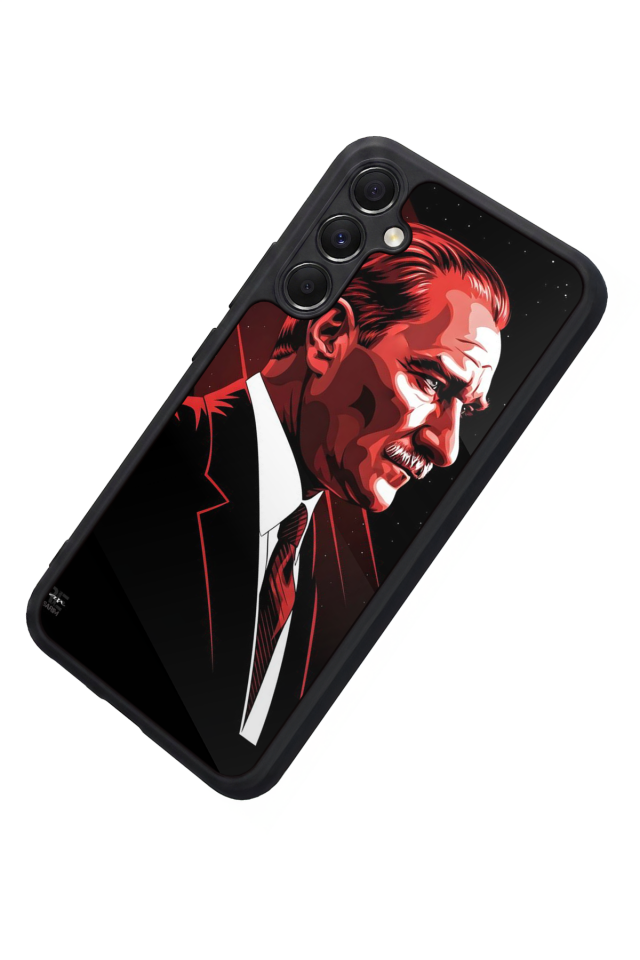 Samsung Galaxy A34 Uyumlu Mustafa Kemal Ataturk Tasarımlı Glossy Premium Kılıf