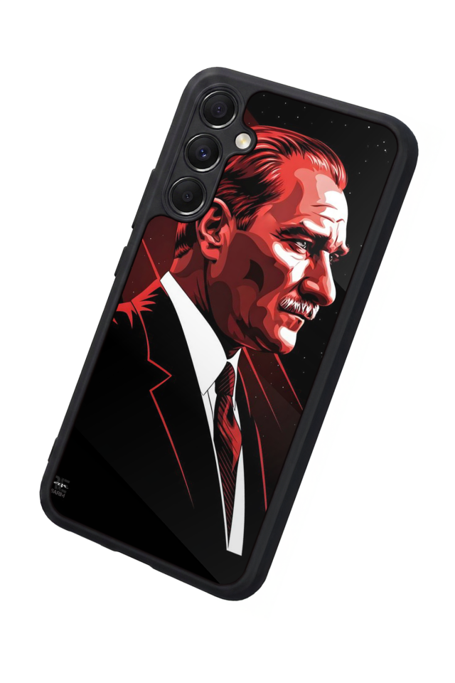 Samsung Galaxy A34 Uyumlu Mustafa Kemal Ataturk Tasarımlı Glossy Premium Kılıf