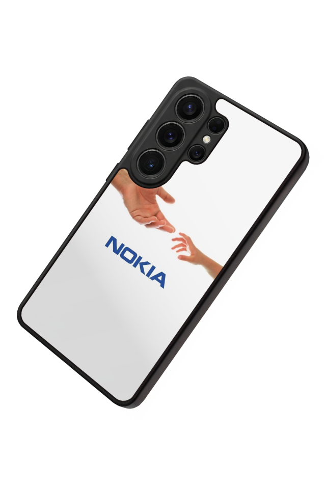 Samsung Galaxy S26 Ultra Uyumlu Nokia Tasarımlı Glossy Premium Kılıf