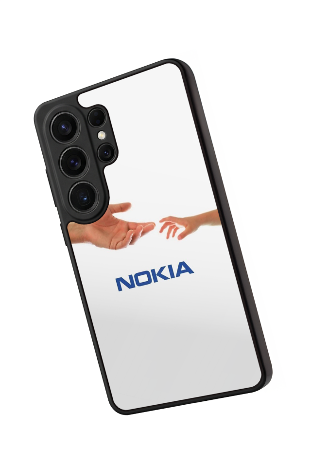 Samsung Galaxy S26 Ultra Uyumlu Nokia Tasarımlı Glossy Premium Kılıf