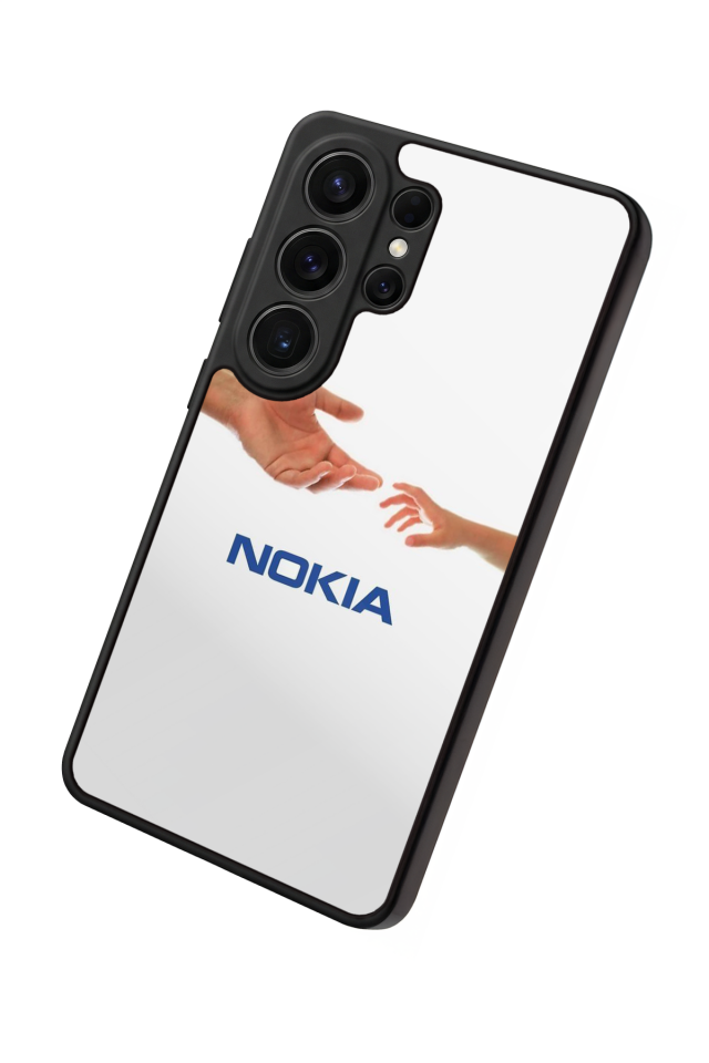 Samsung Galaxy S26 Ultra Uyumlu Nokia Tasarımlı Glossy Premium Kılıf