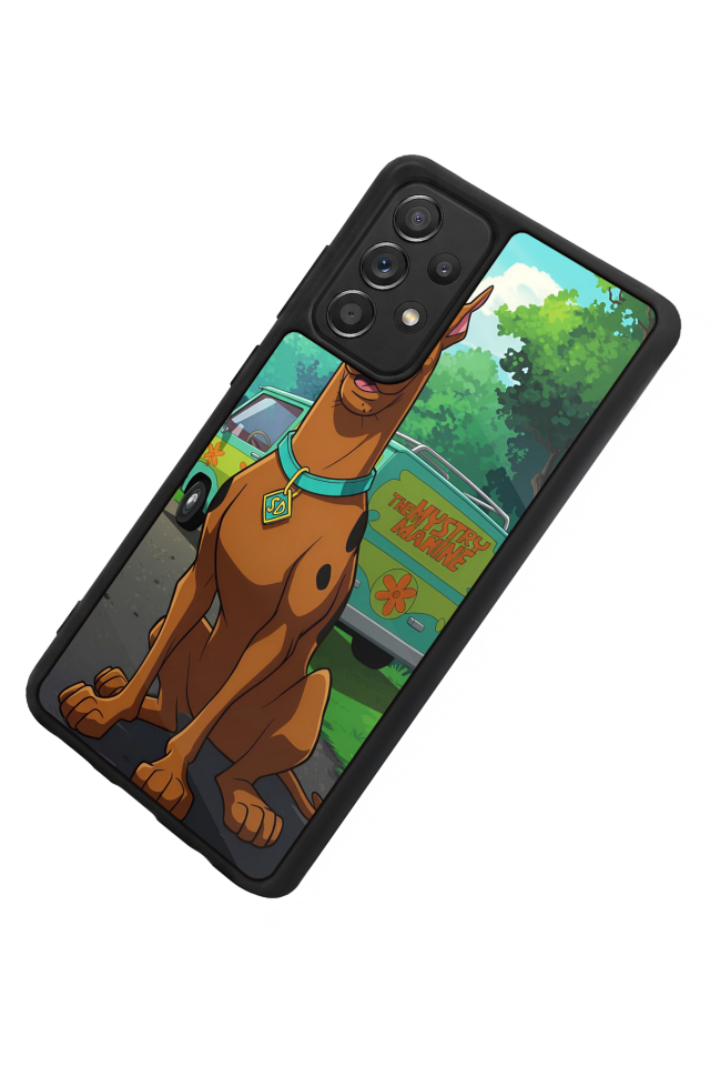 Samsung Galaxy A72 Uyumlu Scooby Doo Tasarımlı Glossy Premium Kılıf