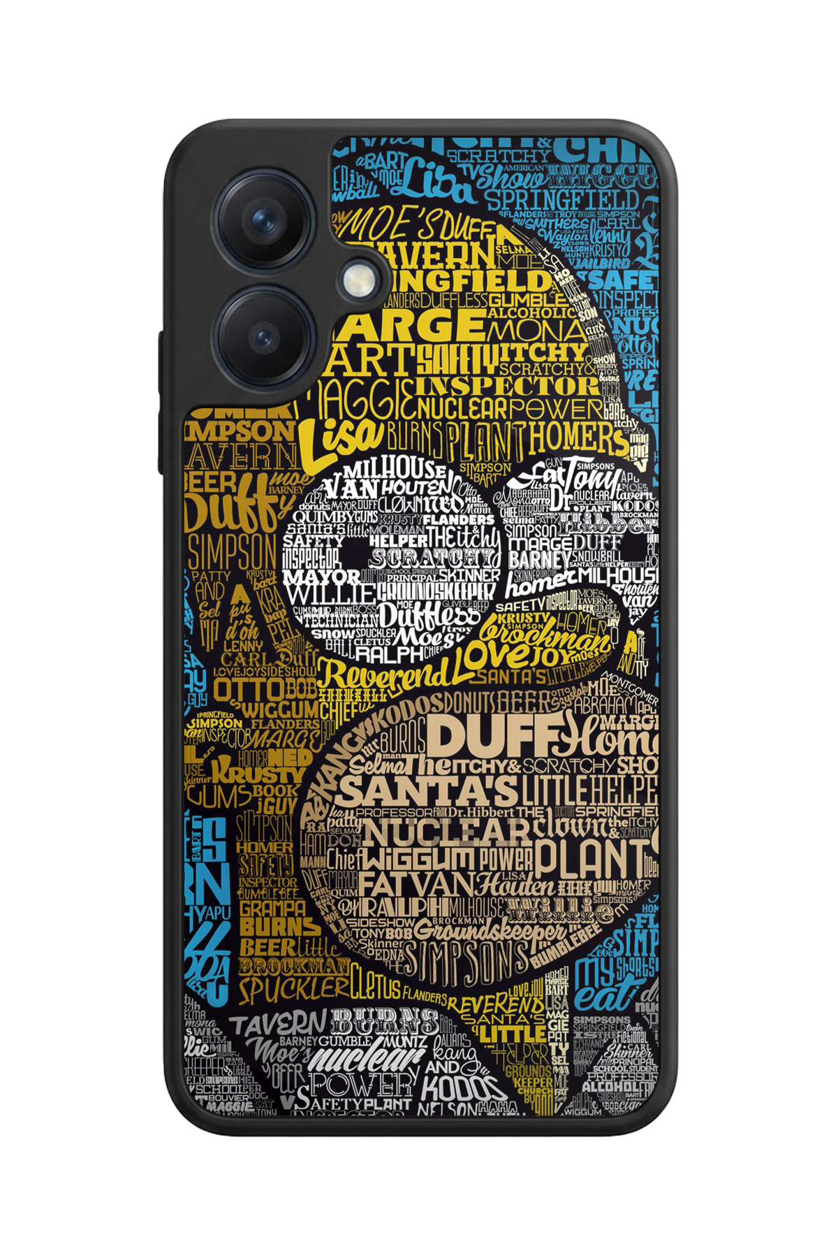 Samsung Galaxy A07 Uyumlu The Simpsons Tasarımlı Glossy Premium Kılıf