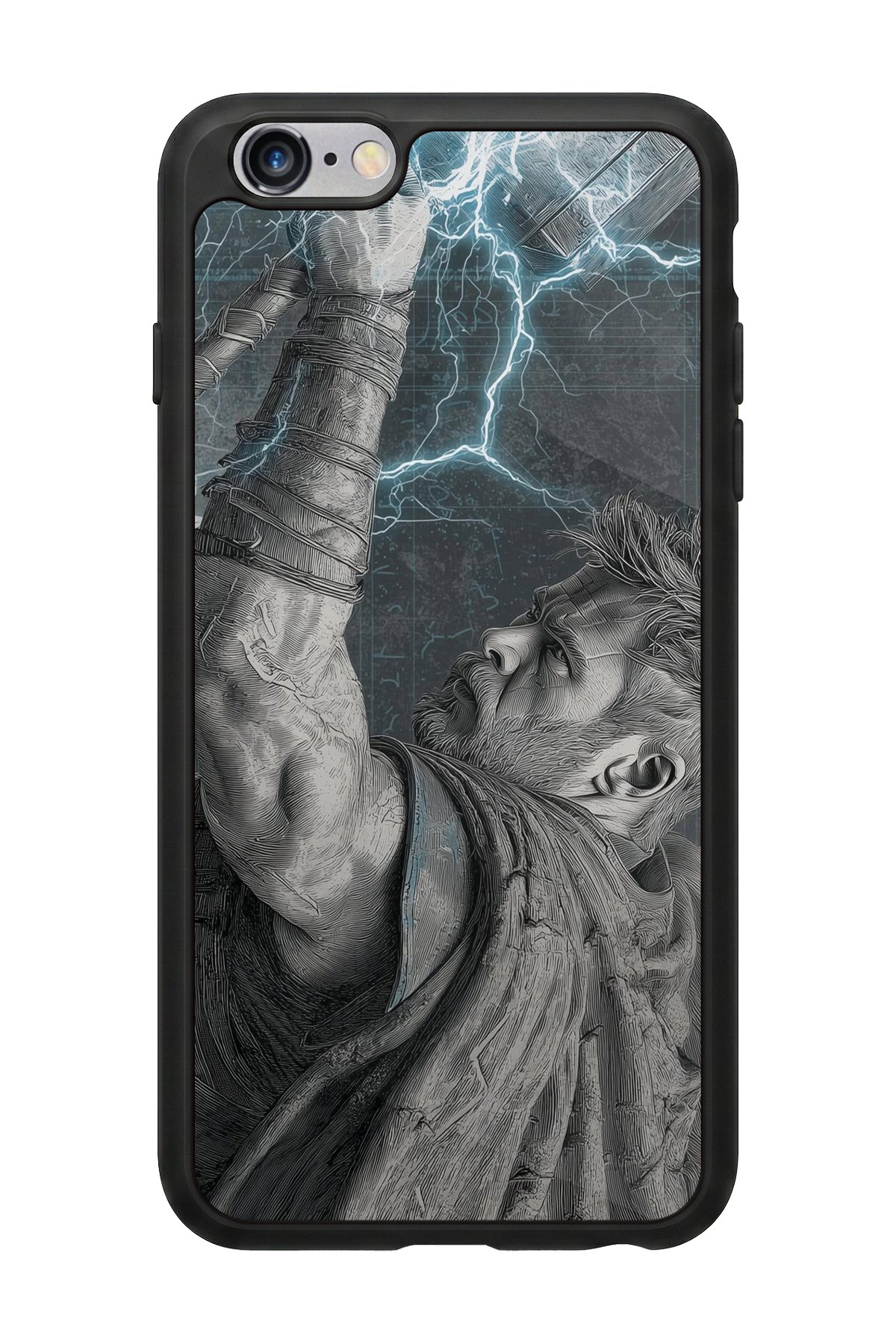 iPhone 6 Plus Uyumlu Thor Tasarımlı Glossy Premium Kılıf