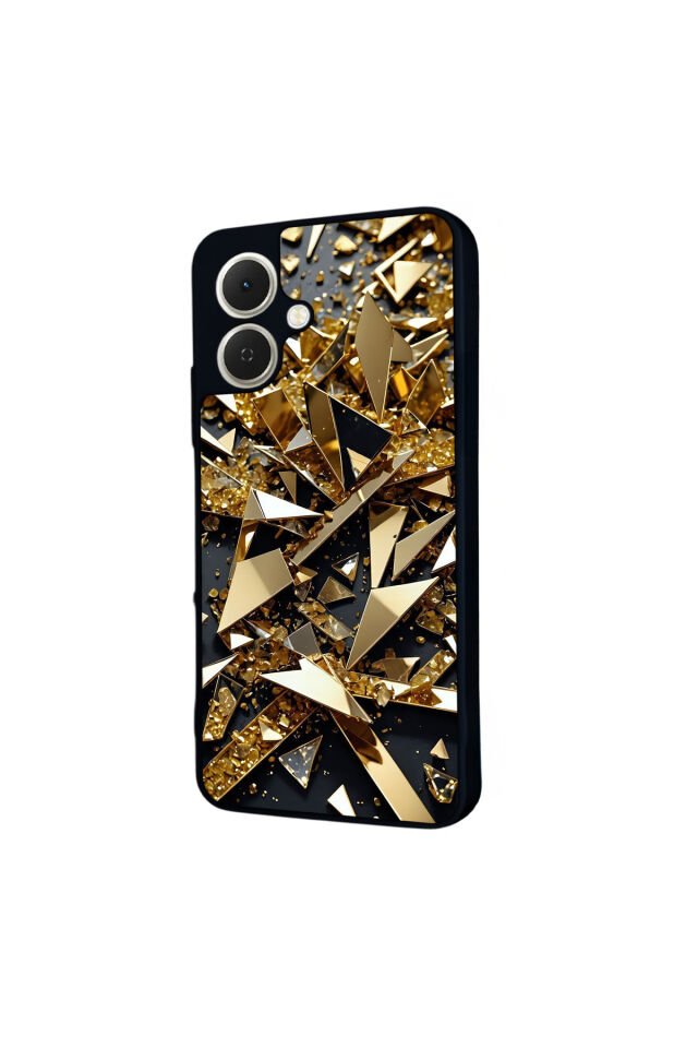 Tecno Spark GO 2 Uyumlu Mermer Marble Tasarımlı Glossy Premium Kılıf
