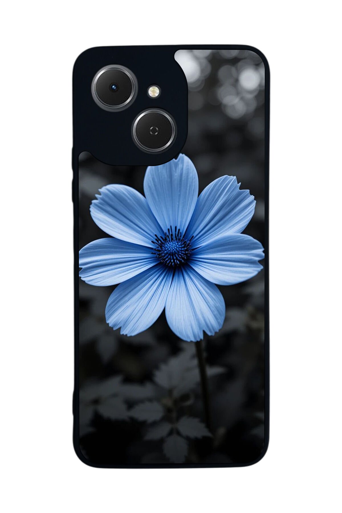 Tecno Spark 40C Uyumlu Cicek Tasarımlı Glossy Premium Kılıf