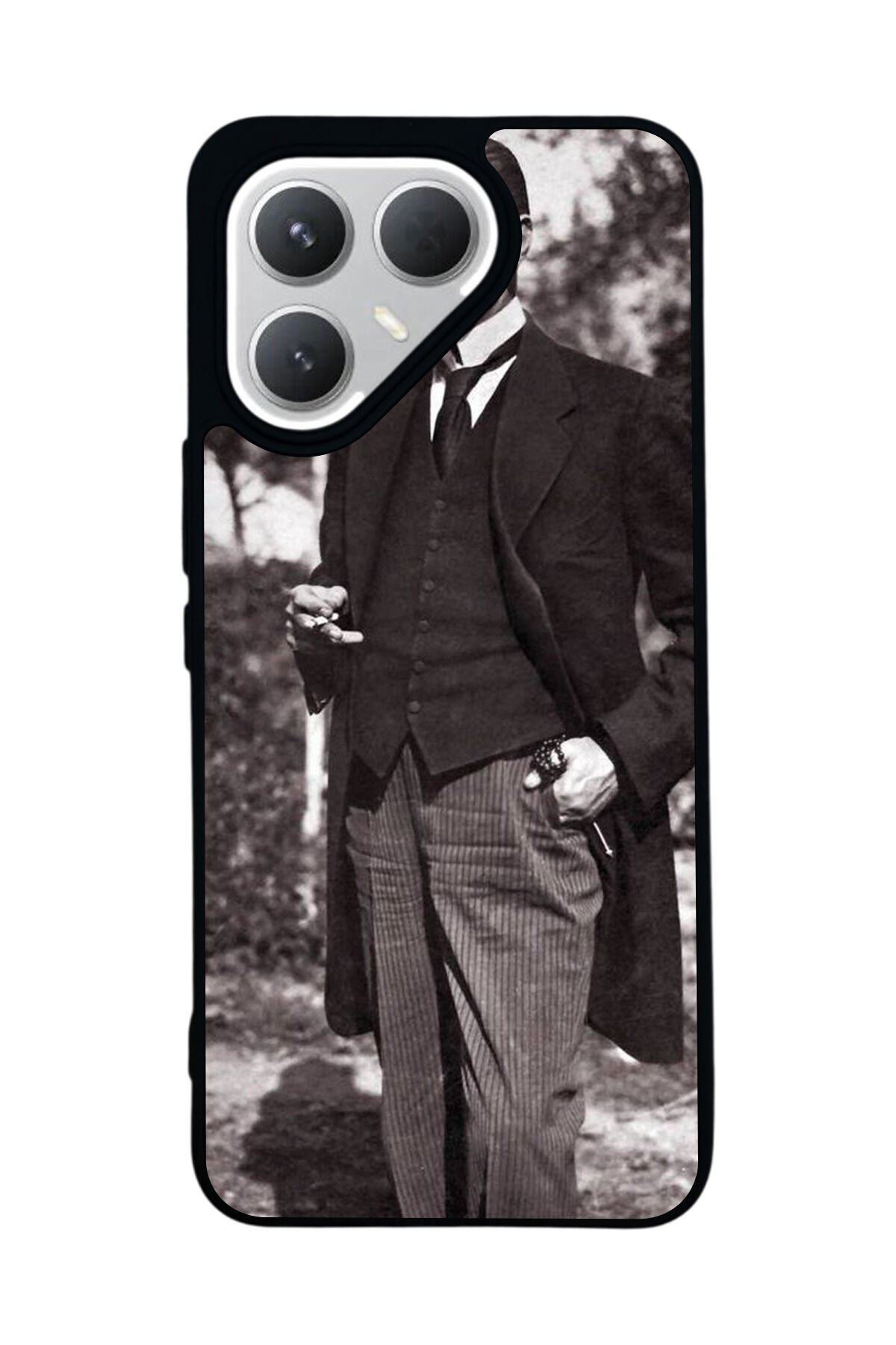 Tecno Pova 7 Pro Mat Uyumlu Siyah Kılıf – Yumuşak Silikon, Koruyucu, Şok Emici Kapak