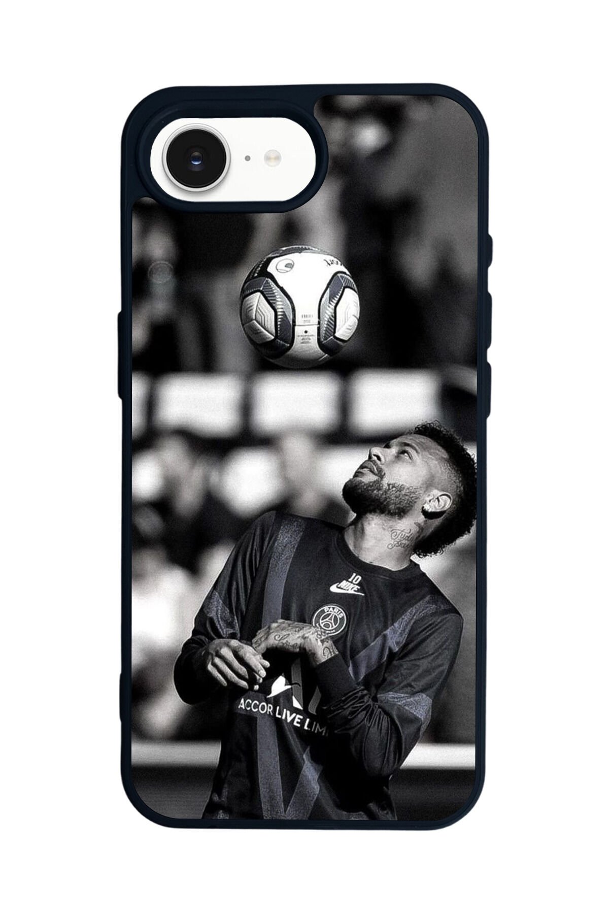 iPhone 16E Uyumlu Neymar Tasarımlı Glossy Premium Kılıf