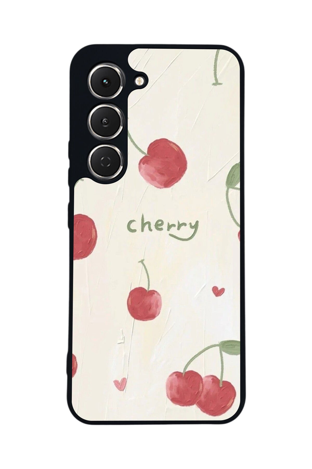 Tecno Spark 40 Pro Uyumlu Kiraz Tasarımlı Glossy Premium Kılıf