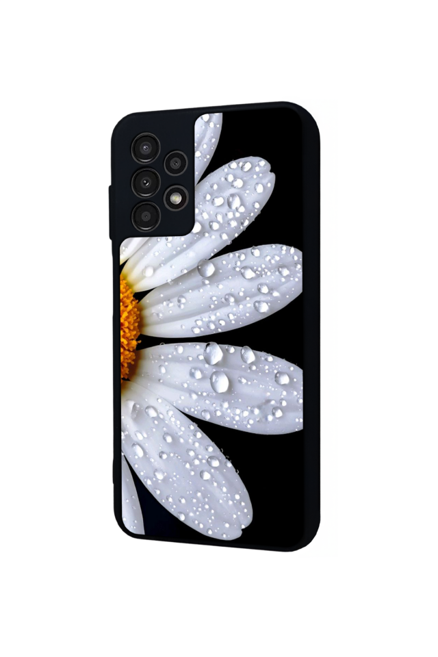 Samsung Galaxy A23 Uyumlu Cicek Tasarımlı Glossy Premium Kılıf